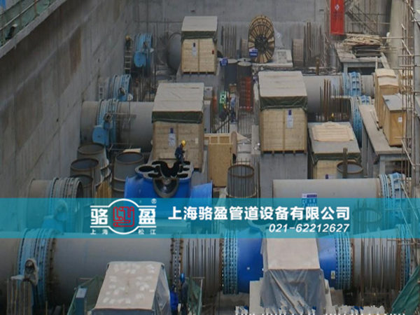 雙法蘭限位伸縮器安裝現(xiàn)場